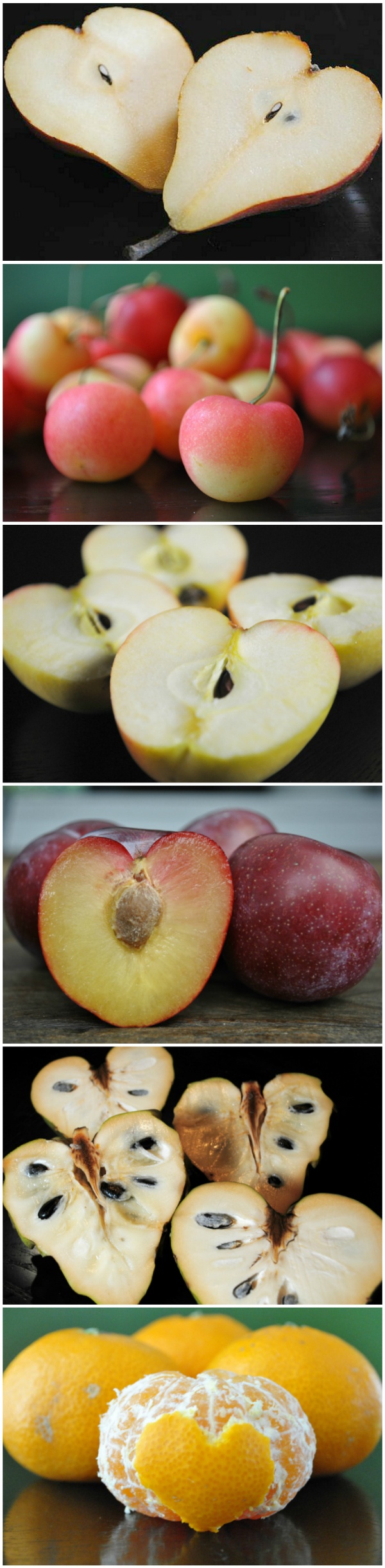 heart shaped fruit